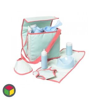 🎒💥 Panenka ready, akce start! S touto taškou může vaše dítě stát šéfem panenkového světa! 😎 Mini nočník? ✔️ Nádobí na...