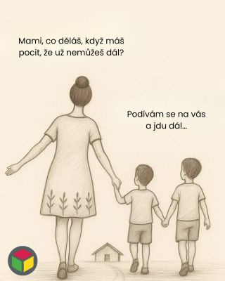 Mami, kdy poznáš, že už nemůžeš? Dívám se na vás a jdu dál. #oxybul_cz #kazdedetimatalent #bytmamou #detiamama #materska...
